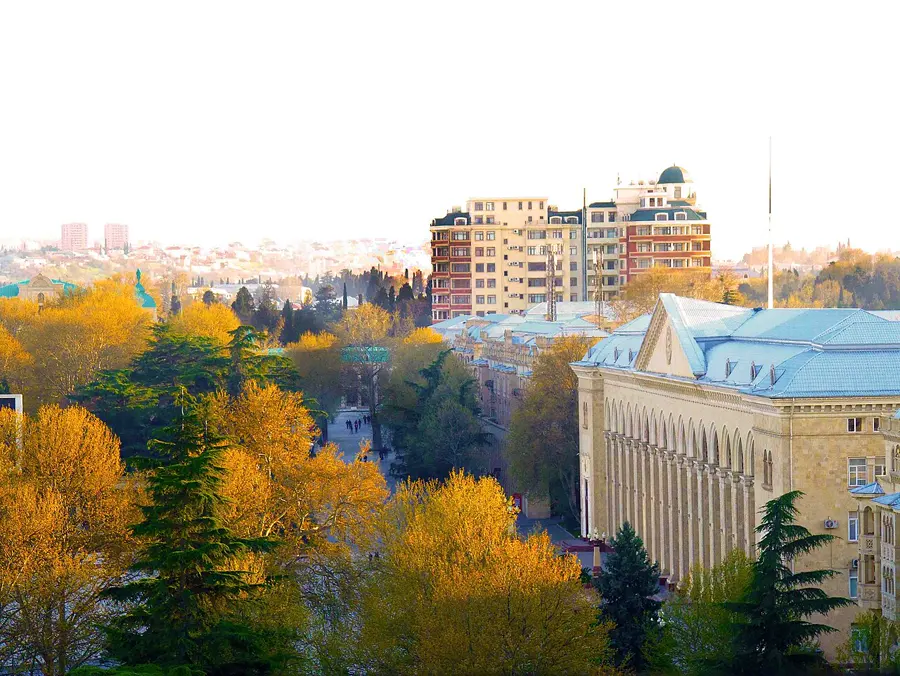 Samux bölgəsindən görüntü