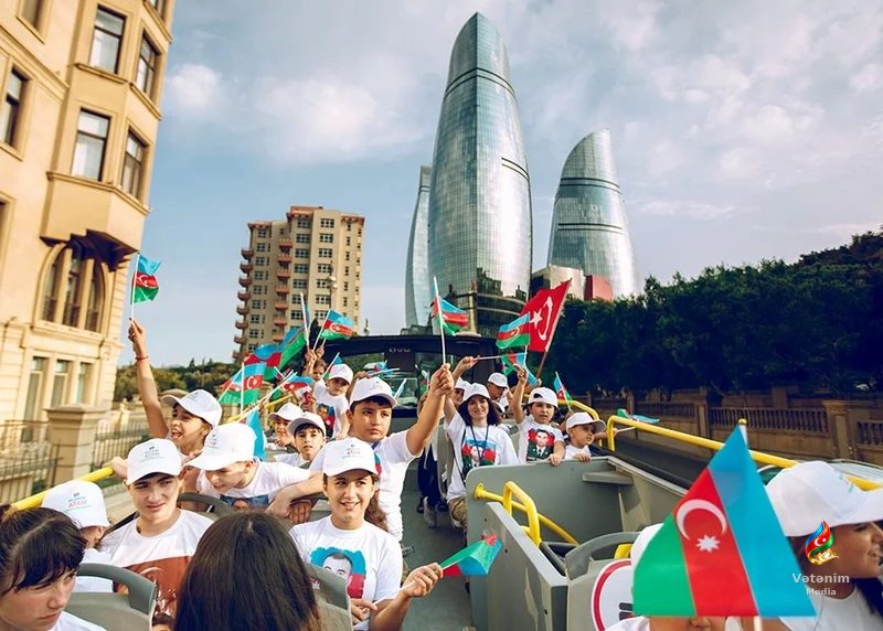 Dağüstü parkda şəhid övladları ilə növbəti görüş