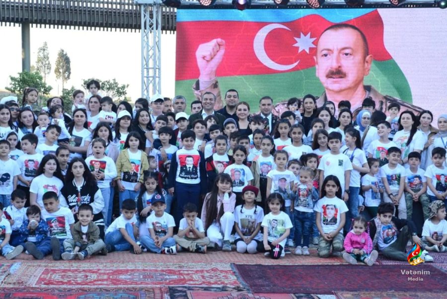 Yanardağda şəhid övladları üçün Uşaqlar Gününə həsr olunan bayram