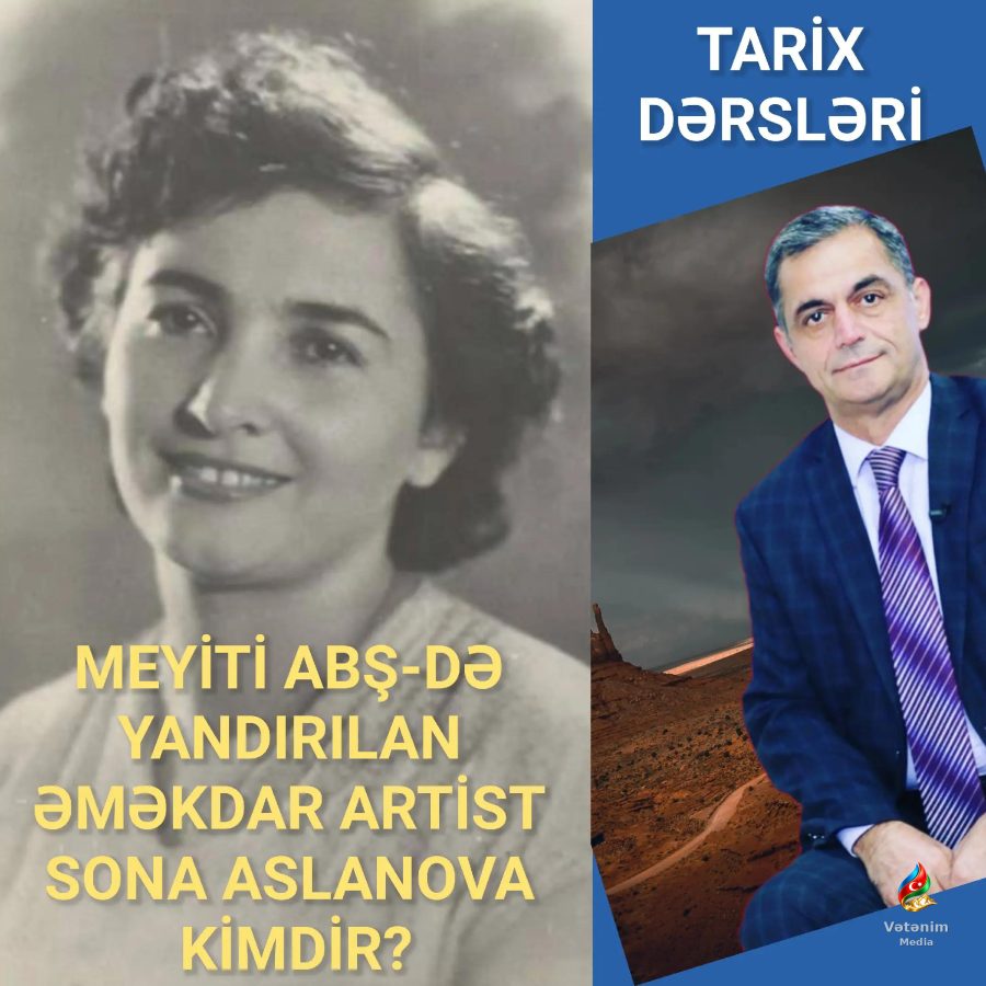 Azərbaycanın məşhur opera ifaçısı Sona Şahnəzər qızı Aslanova 1924-cü il,oktyabrın 4-də B…