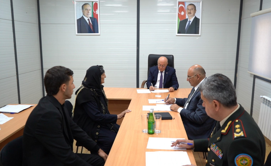 Fovqelade Hallar Naziri Kemaleddin Heyderov Kelbecer Seherinde Vetendaslari Qebul Edib