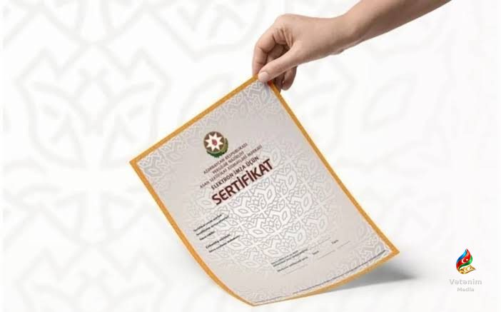 Asan imza sertifikatı almaq istəyənlərə mühüm xəbər