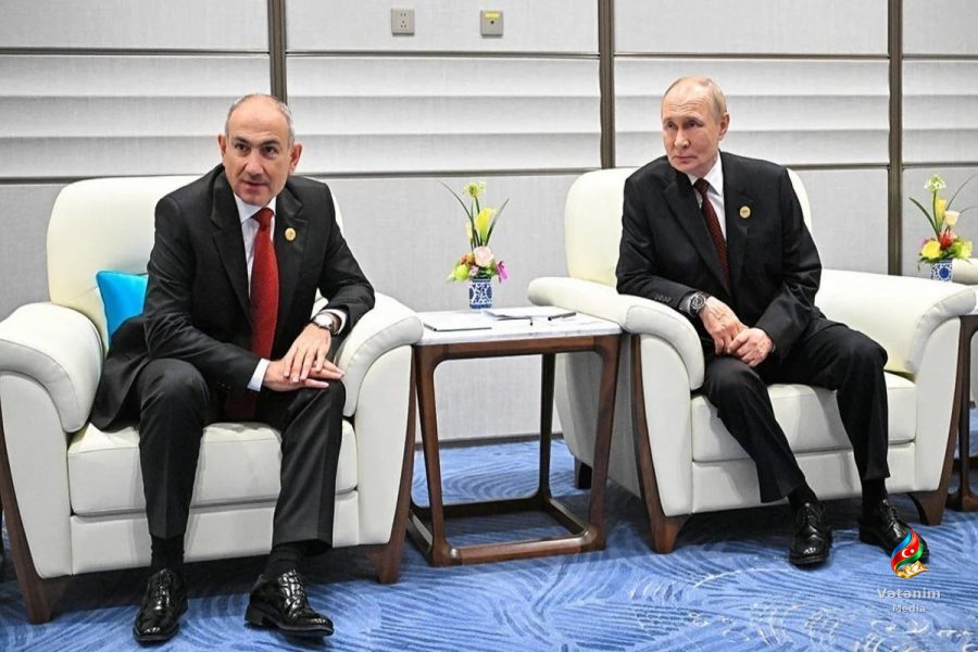 Paşinyan və Putin ikitərəfli əlaqələri müzakirə ediblər