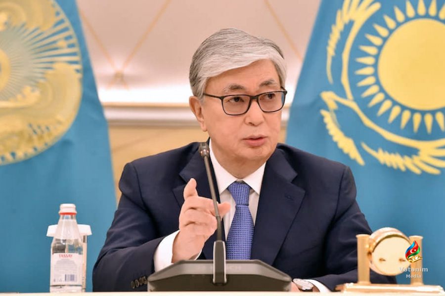 Tokayev regionda süni intellektdən məsuliyyətli istifadə üzrə bəyannamə təklif edib