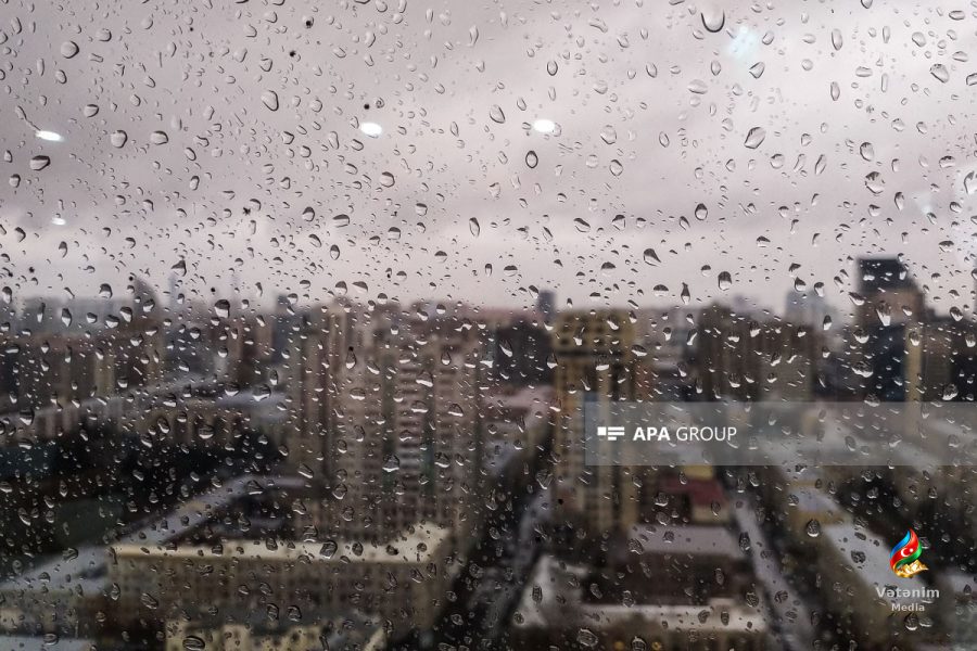 Bakıda və bölgələrdə güclü yağış, dağlarda qar gözlənilir