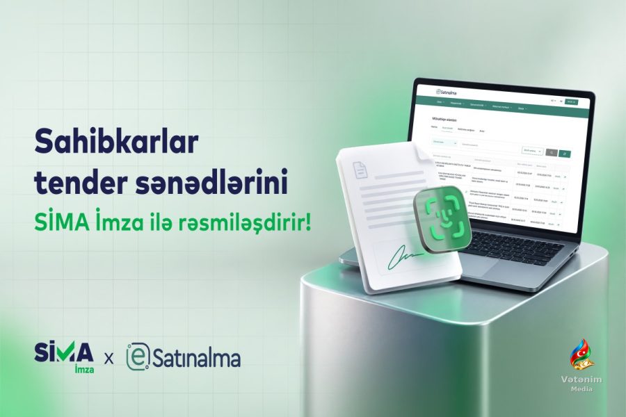 Dövlət satınalmalarında sənədlər “SİMA İmza” ilə imzalana biləcək