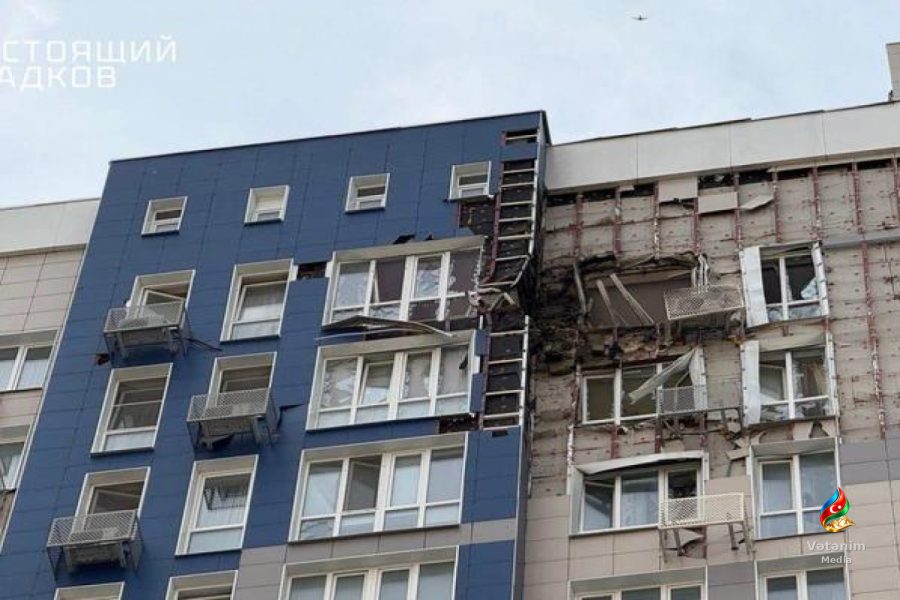 Belqorod və Kaluqaya dron hücumlarında azı 15 nəfər yaralanıb, iki nəfər ölüb