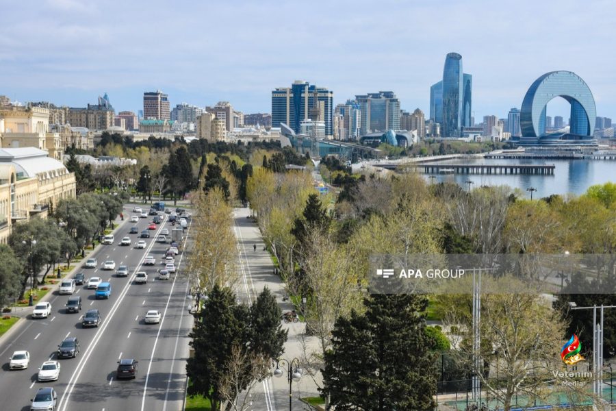 Sabah Bakıda 24, bölgələrdə 25 dərəcəyədək isti olacaq