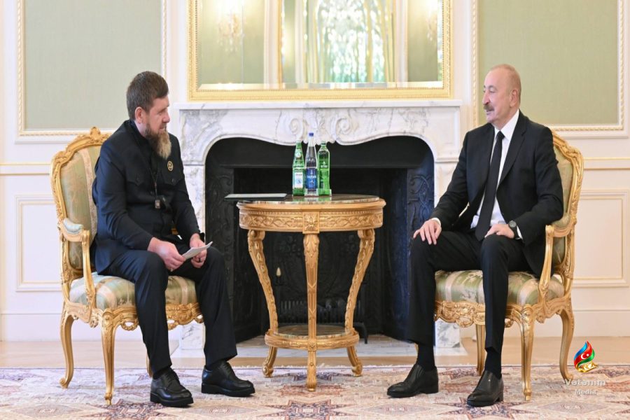 İlham Əliyev Ramzan Kadırovla əməkdaşlığın perspektivlərini müzakirə edib