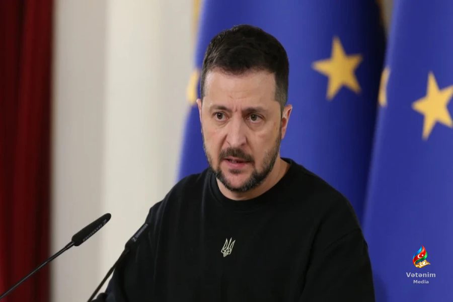 Zelenski Rusiyanın Ukrayna şəhərlərinə hücumlarını Starmerlə müzakirə edib