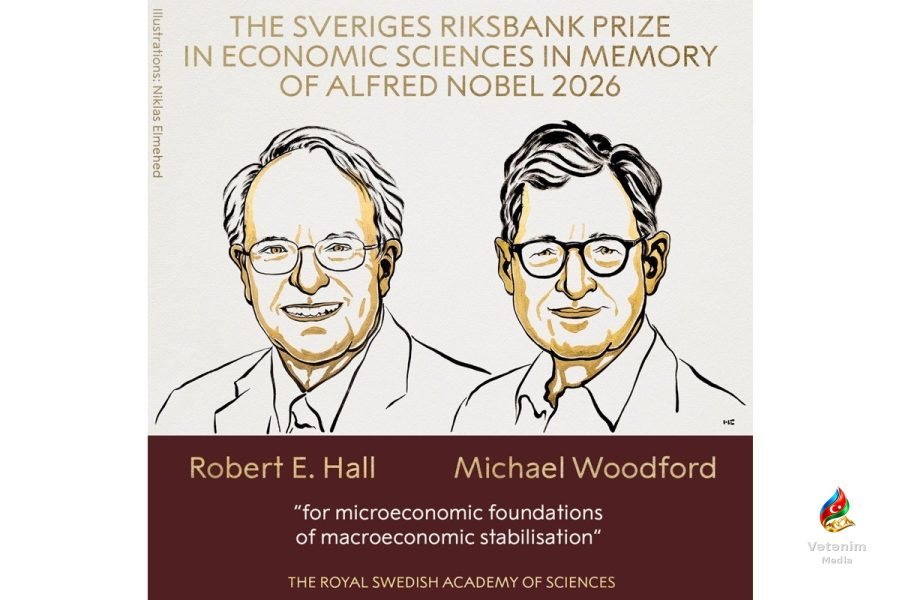Hall və Vudford 2026-cı il iqtisadiyyat üzrə Nobel mükafatını alıblar