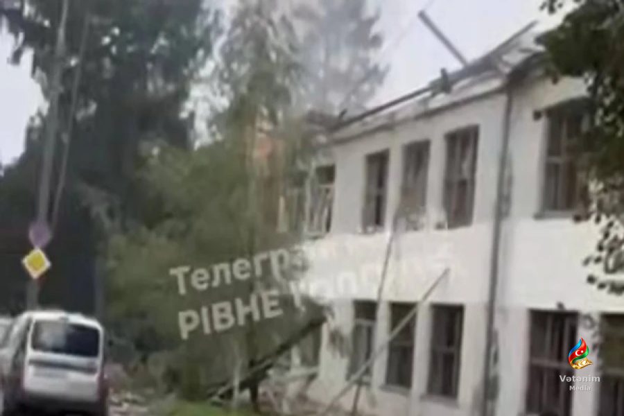 Rivne şəhərində təhsil müəssisəsinə hücumda yaralıların sayı 14-ə yüksəlib
