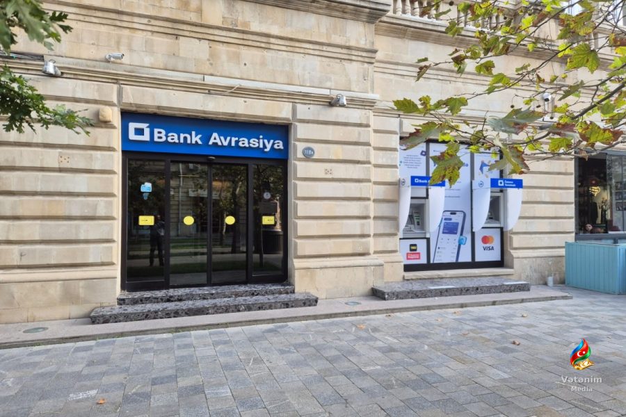Bank Avrasiyanın xalis mənfəəti 30 faiz azalıb, depozitləri isə artıb