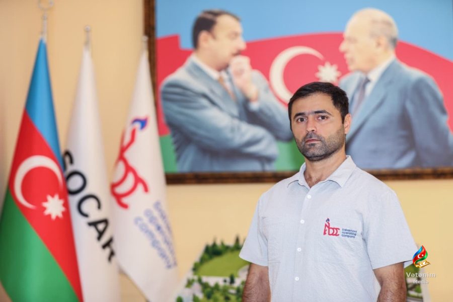 Atası itkin düşən Orxan Məmmədzadə onun neftçi yolunu Balaxanıda davam etdirir