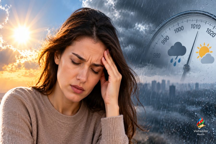 Sabah Abşeronda güclənəcək xəzri meteohəssas insanlarda narahatlıq yarada bilər