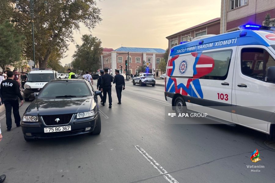Naxçıvanda avtomobilin vurduğu 32 yaşlı piyada xəstəxanaya yerləşdirilib