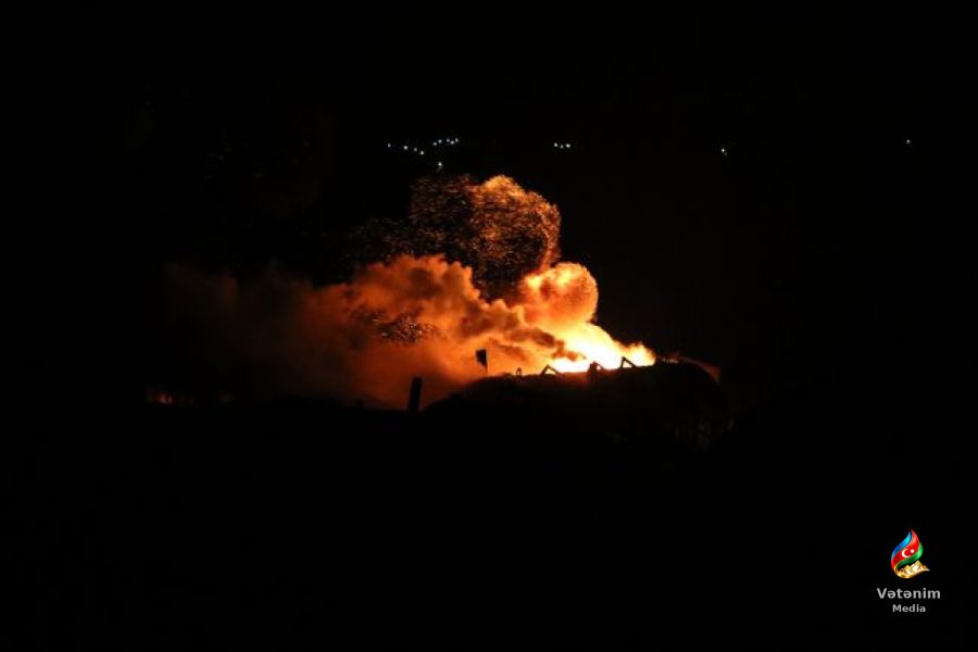 Ukrayna ordusu Rusiyanın radar stansiyası və hərbi anbarlarını vurdu
