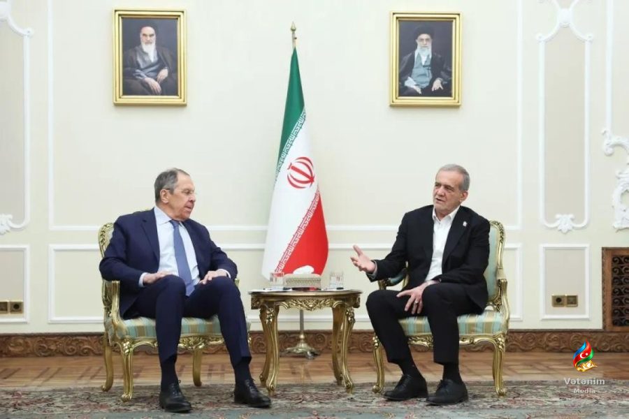 Pezeşkian və Lavrov Tehran-Moskva əməkdaşlığını müzakirə ediblər
