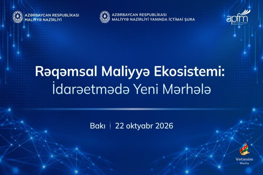 Dövlət maliyyəsinin rəqəmsal gələcəyi konfransda müzakirə olunacaq