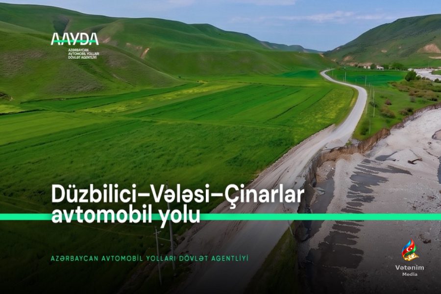Şabranda selin dağıtdığı iki yol üzrə bərpa işləri başa çatıb