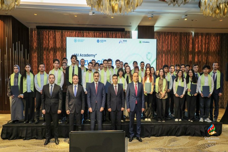 AI Academy-nin ilk proqramını 57 nəfər başa vurub, 35-i işlə təmin olunub