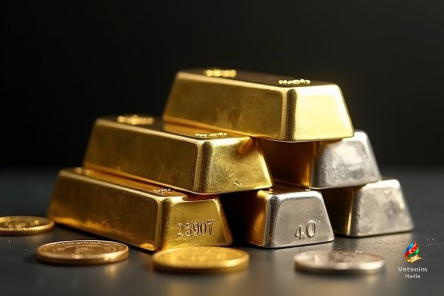 COMEX-də qızıl fyuçersləri 1,04%, gümüş isə 2,23% ucuzlaşıb