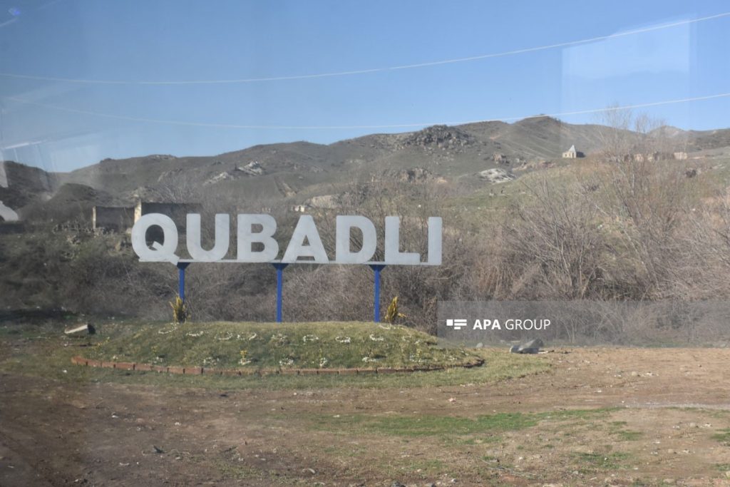 Qubadlı bölgəsindən görüntü
