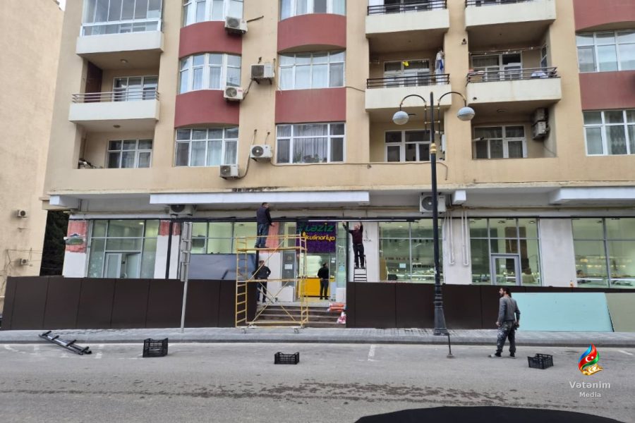 Yasamalda piyada səkisinin zəbt edilməsinin qarşısı alınıb