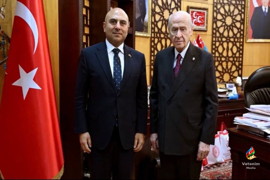 Azərbaycanın Türkiyədəki səfiri Dövlət Bağçalı ilə görüşüb