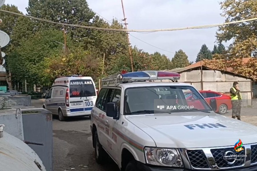 Tovuzda evdə qapalı qalan 7 aylıq körpə xilas edildi