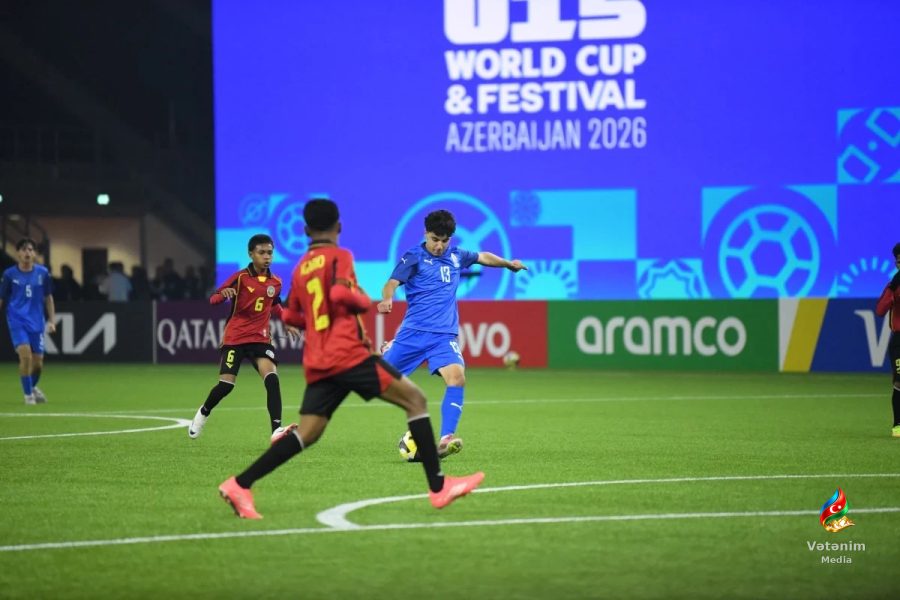 Azərbaycan U-15 millisi Timor-Lesteni 6:0 hesabı ilə məğlub etdi