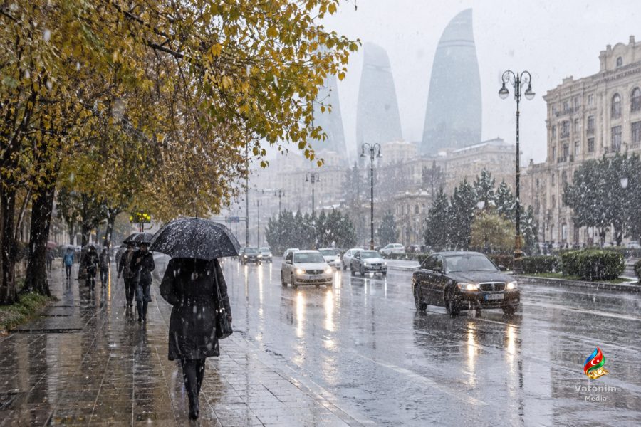 Neftçalada yağıntı aylıq normanı keçib: Kəlbəcərə qar yağıb