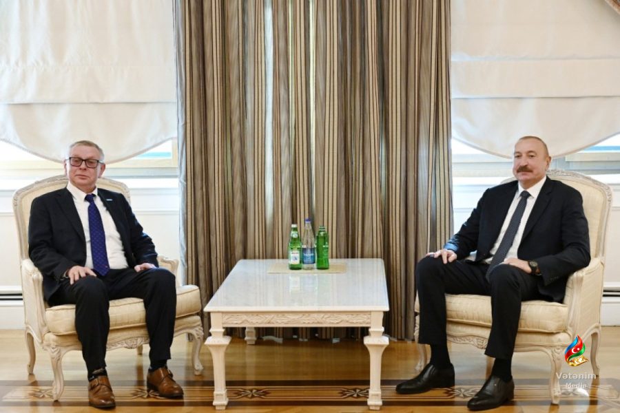 Prezident İlham Əliyev BMT-nin Terrorçuluqla Mübarizə İdarəsinin nümayəndəsini qəbul edib