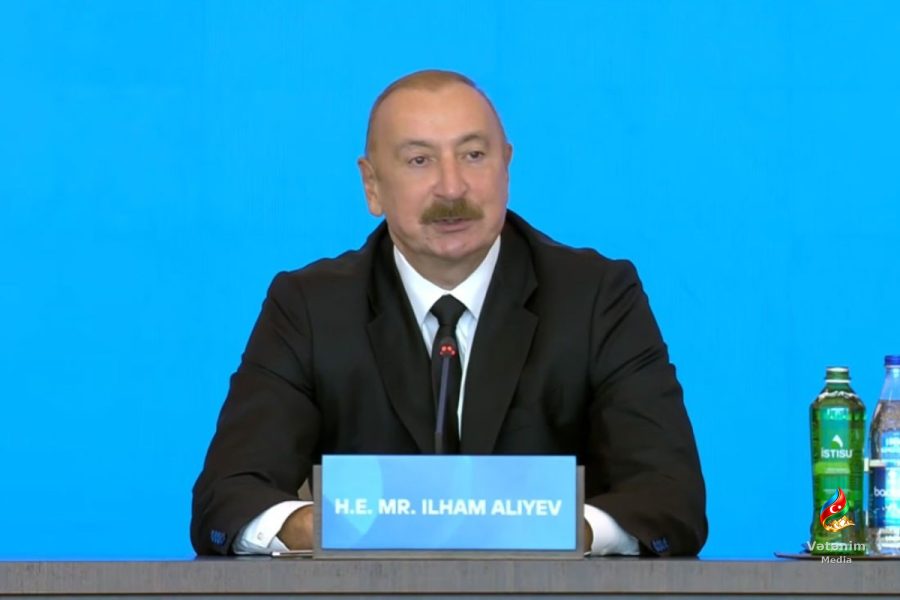 VII Ümumdünya Mədəniyyətlərarası Dialoq Forumu keçirilir, Prezident İlham Əliyev çıxış edir – CANLI