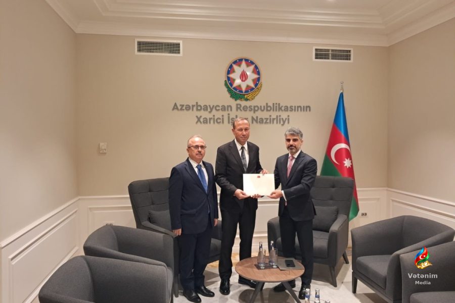 Əli Sevim Türkiyənin Naxçıvandakı baş konsulu kimi fəaliyyətə başlayıb