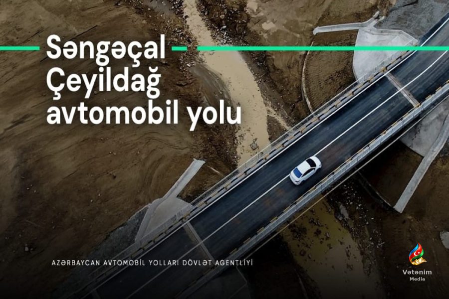 Qaradağda selin dağıtdığı körpü yenisi ilə əvəzlənib