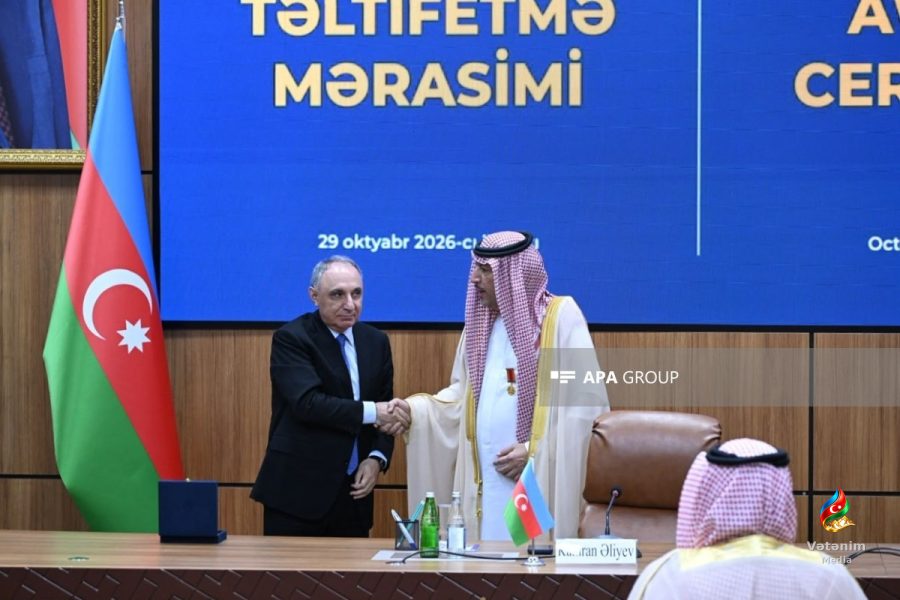 Səudiyyə Ərəbistanının korrupsiya orqanının rəhbəri Azərbaycan prokurorluğunun medalı ilə təltif edildi