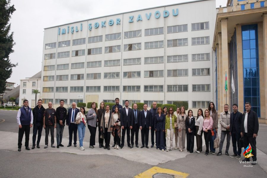 İmişli Şəkər Zavodunda jurnalistlər üçün aqrar təlim keçirilib