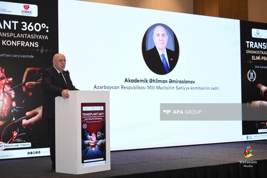 Əhliman Əmiraslanov: Ürək transplantasiyası gözləyənlərin sayı çoxdur