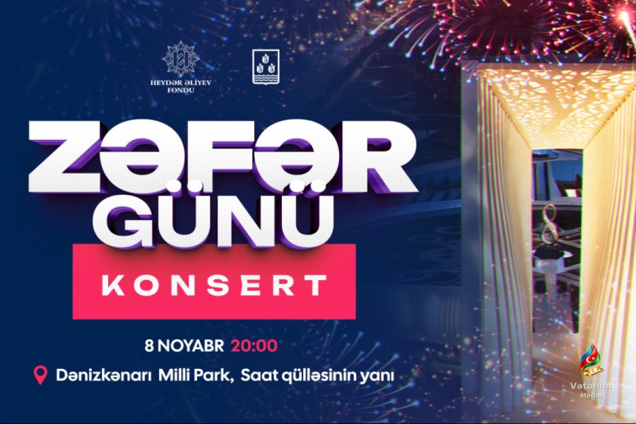Zəfər Günü konserti Dənizkənarı Milli Parkda keçiriləcək