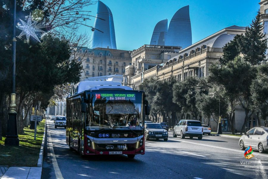 Bakıda 5 avtobus marşrutunun hərəkət sxemi dəyişib