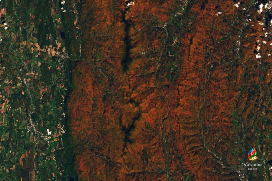 NASA peyki yarpaq rənglərinin dəyişməsini Yer kürəsi üzrə izləyir