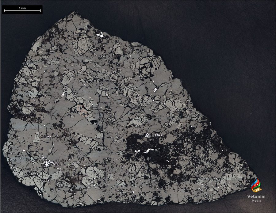 Teğaza 001 meteoritinin yaşı süxur nümunəsi ilə müəyyənləşdirilib