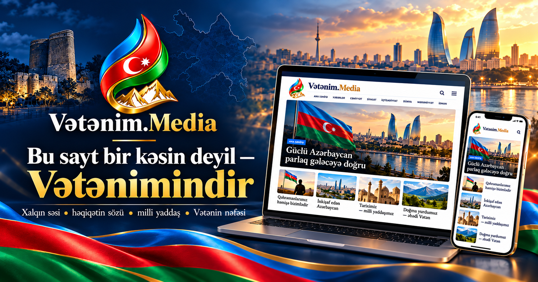 Bu sayt bir kəsin deyil — Vətənimindir