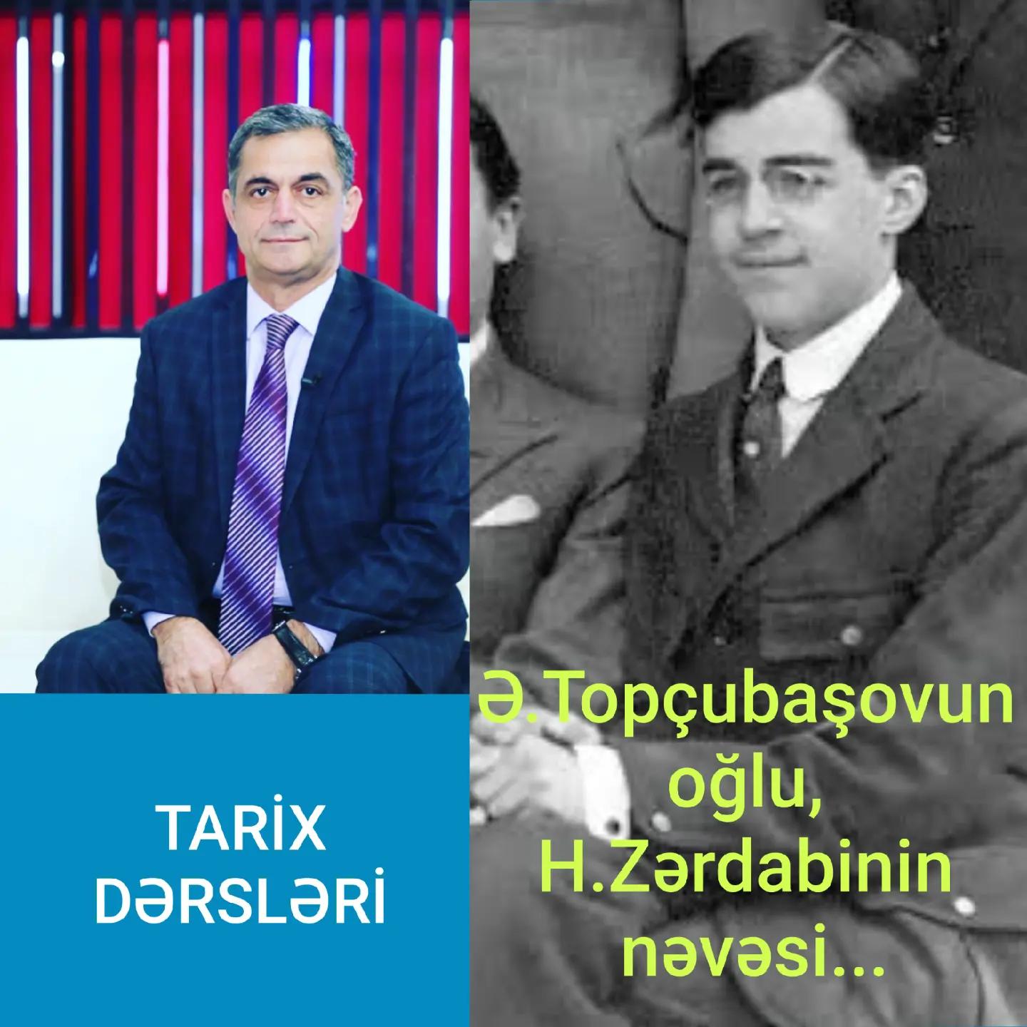 Topçubaşov Rəşid bəy Əlimərdan bəy oğlu 26 oktyabr 1901-ci ildə Tiflisdə doğulub.1910-cu… — Namiq Həsənov
