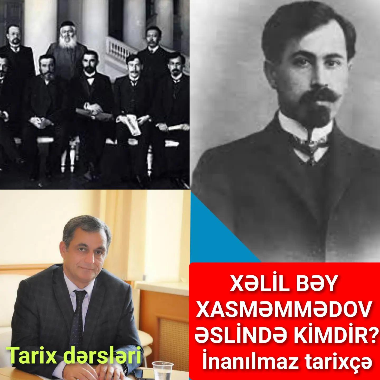 Xəlil bəy Hacıbaba bəy oğlu Xasməmmədov 6 noyabr 1873-cü ildə (qəbrində 1870-ci il yazılı… — Namiq Həsənov