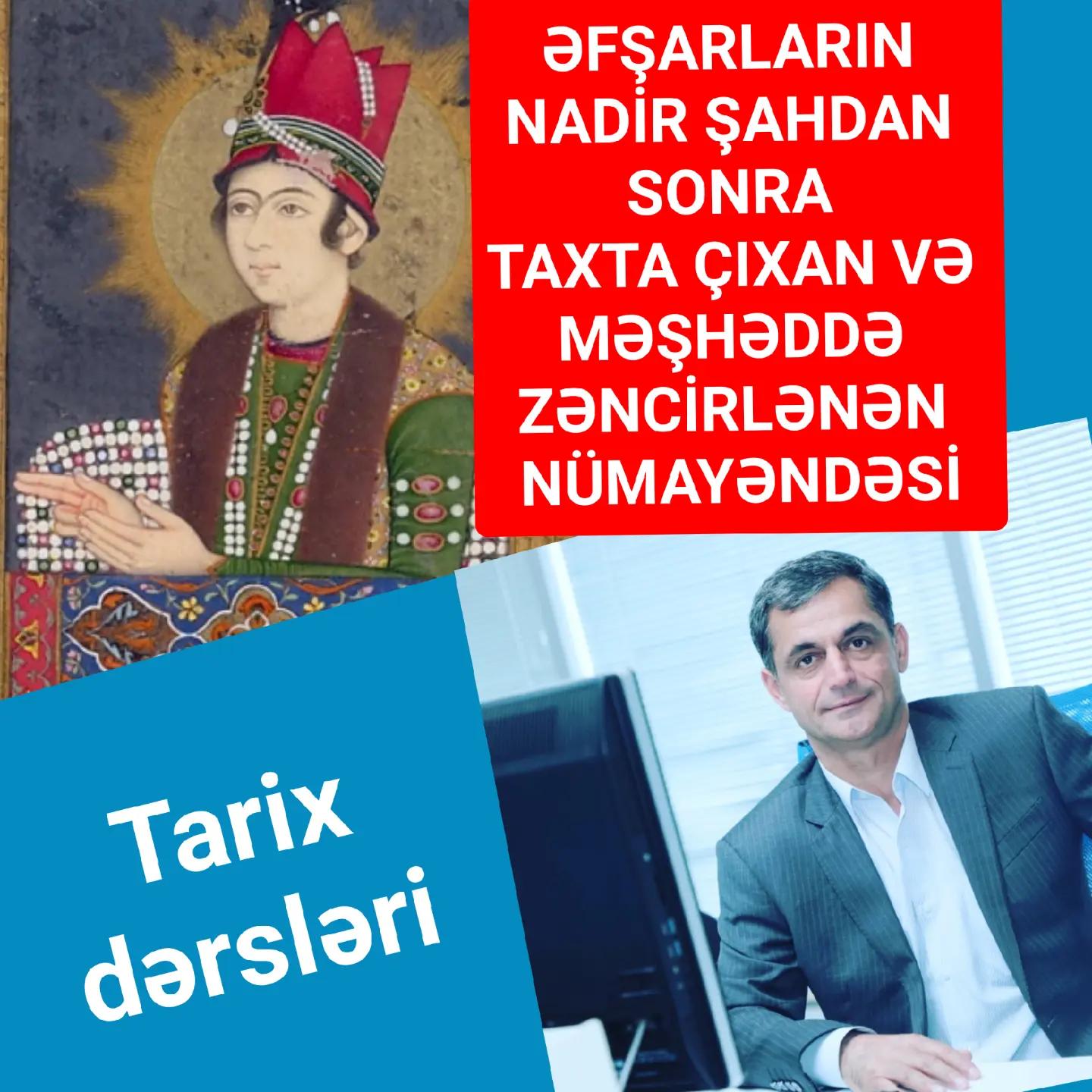 Adil şah və ya Əliqulu xan İbrahim xan oğlu 1719-cu ildə Xorasan əyalətində doğulub. — Namiq Həsənov