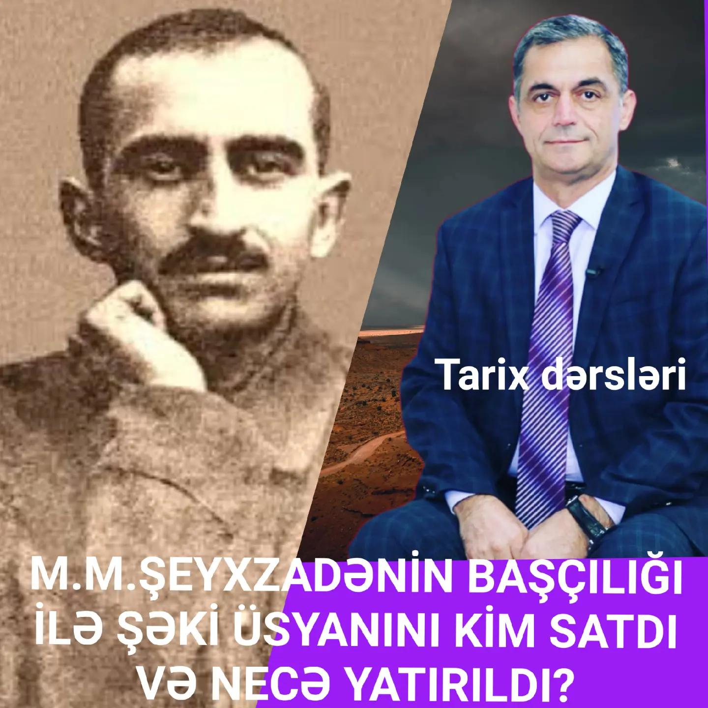Azərbaycan tarixi dərsliyində adı çəkilən Molla Mustafa Şeyxzadə, 1930-cu ilin aprelində… — Namiq Həsənov
