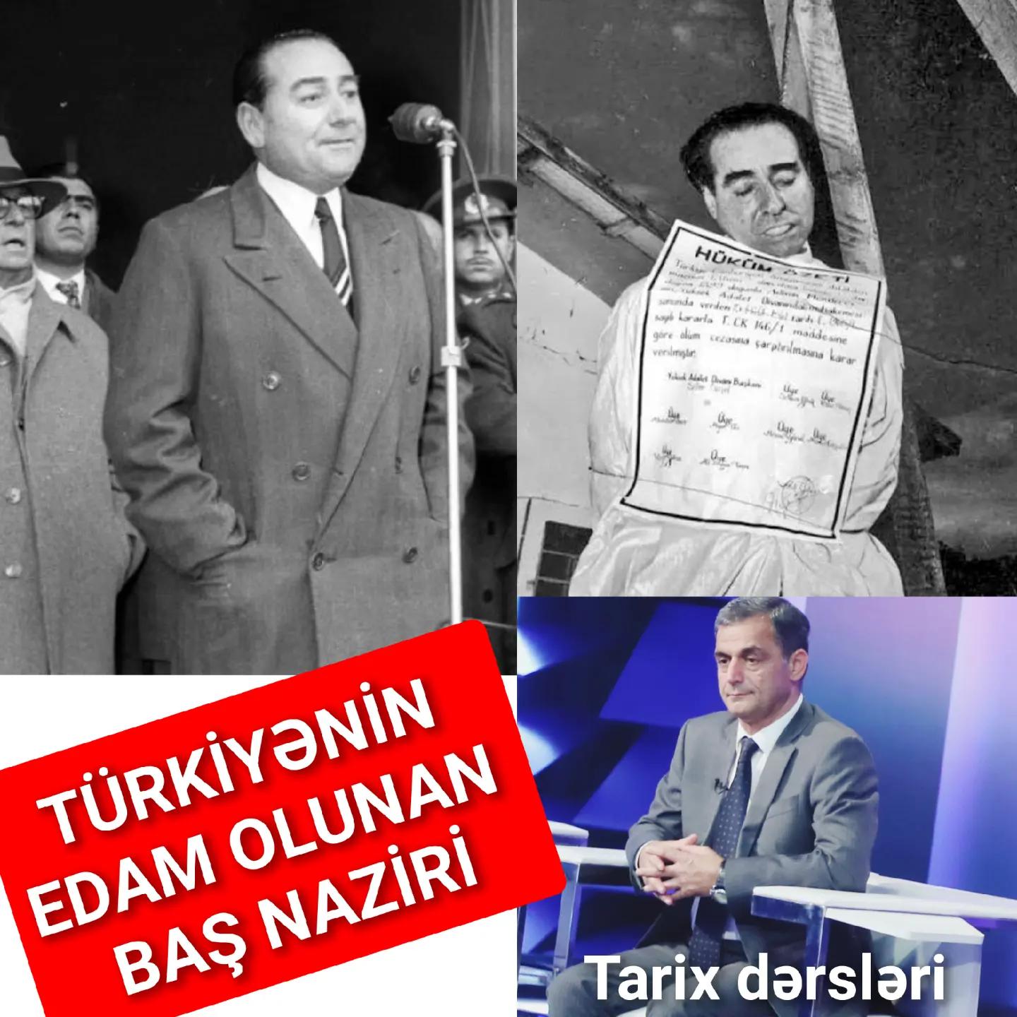 Adnan Menderes — həyatı və yaradıcılığı — Namiq Həsənov