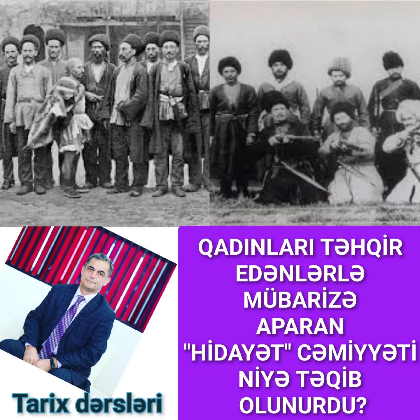 “Hidayət” Xeyriyyə Cəmiyyəti — həyatı və yaradıcılığı — Namiq Həsənov